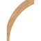 Ekena Millwork 5 1/2"W x 24"D x 36"H Thorton Smooth Knee Brace, Western Red Cedar BRC06X24X36THR00SWR - alternate 2